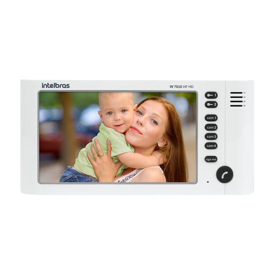Videoporteiro Residencial IV 7010 HF HD INTELBRAS - 1 SP