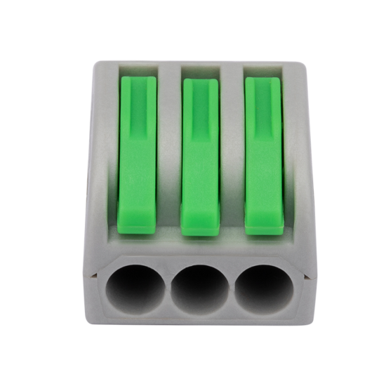 Conector para fios 4 mm² Conex 1000 Clip 3 vias INTELBRAS SP