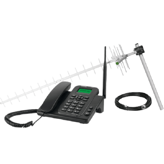 Kit Telefone Celular Fixo GSM (Dual Chip) CFA 4212N INTELBRAS SP
