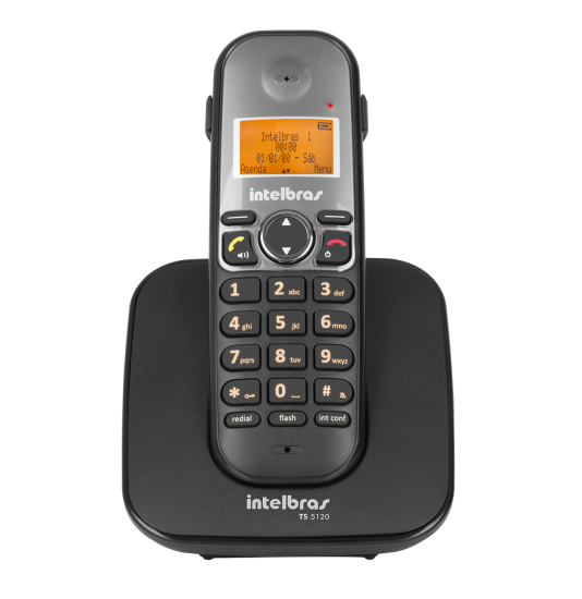 Telefone sem fio digital TS 5120 INTELBRAS SP