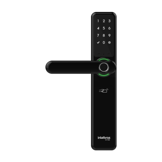 Fechadura Smart de embutir com maçaneta IFR 7000+ IFR 7000+ INTELBRAS - 1 SP