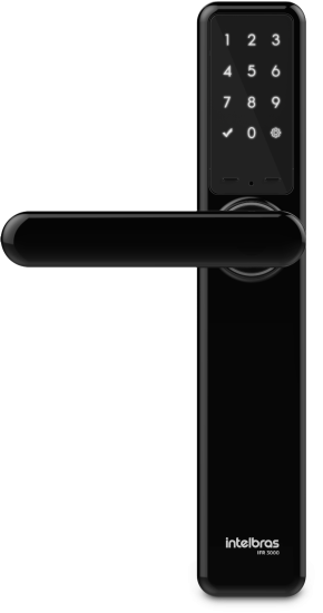 Fechadura Smart de embutir com maçaneta IFR 3000+ INTELBRAS - 1 SP