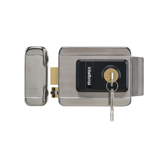 Fechadura elétrica de sobrepor FX 2000 INOX INTELBRAS - 1 SP