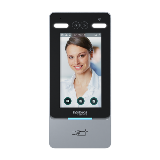 Controlador de acesso facial SS 5530 MF FACE INTELBRAS - 1 SP