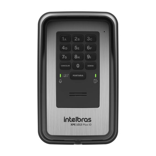 Terminal dedicado porteiro eletrônico de 13 teclas XPE 1013 PLUS ID INTELBRAS - 1 SP