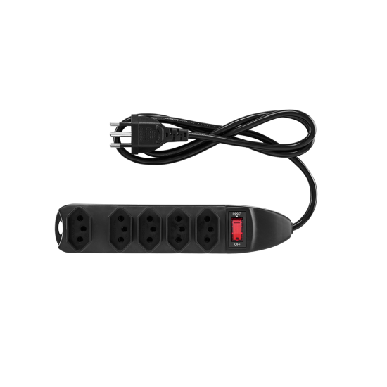 Protetor eletrônico com 5 tomadas EPE 1005+ INTELBRAS SP
