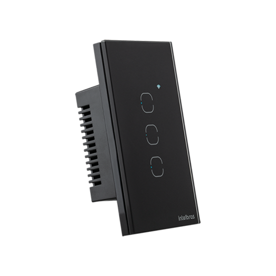 Interruptor touch inteligente zigbee EZS 1003 INTELBRAS SP