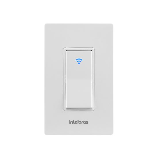 Interruptor smart Wi-Fi para iluminação EWS 101 I INTELBRAS SP