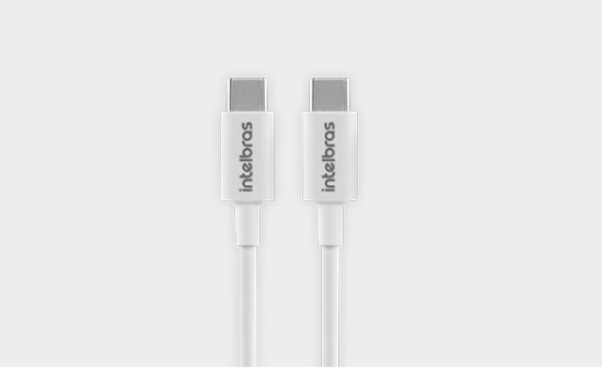 Cabo USB-C para USB-C EUCC 12P INTELBRAS SP