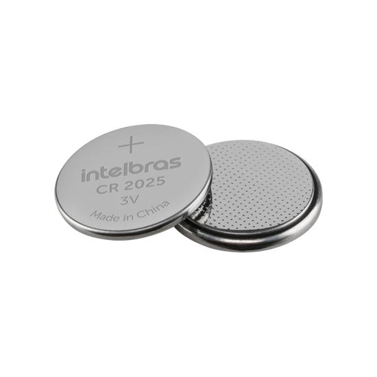 Bateria botão de lítio 3 V CR 2025 INTELBRAS SP
