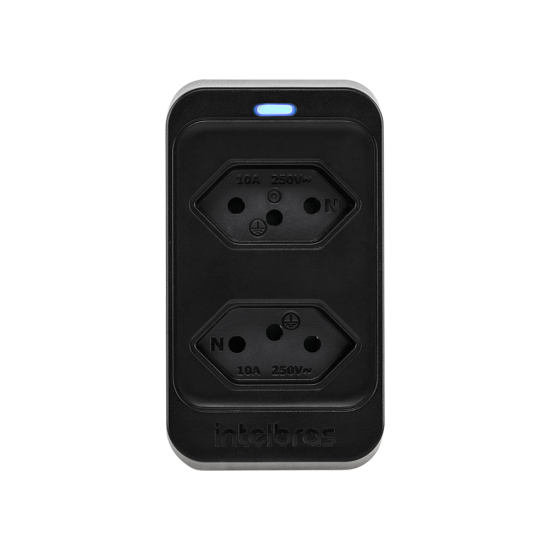 Dispositivo de proteção contra surtos elétricos bivolt EPS 302 INTELBRAS SP