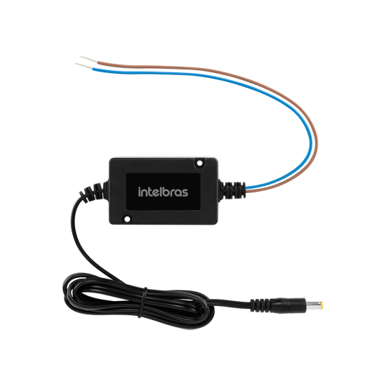 Fonte de alimentação 12 V 1 A sem plugue de tomada EF 1201+ INTELBRAS SP