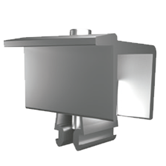 Estrutura de fixação para sistema fotovoltaico Estrutura para telha metálica INTELBRAS SP