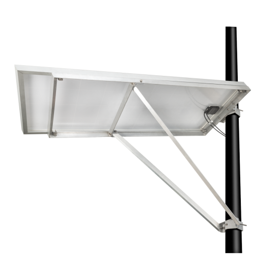 Estrutura de fixação para sistema fotovoltaico em poste ESP 1x160Wp INTELBRAS SP