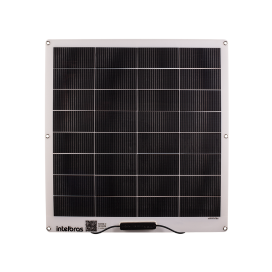Módulo fotovoltaico monocristalino flexível 100 W EMS 100MF INTELBRAS SP