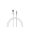 CABO USB LIGHTNING 1,2M PVC BRANCO EUAL 12PB SP