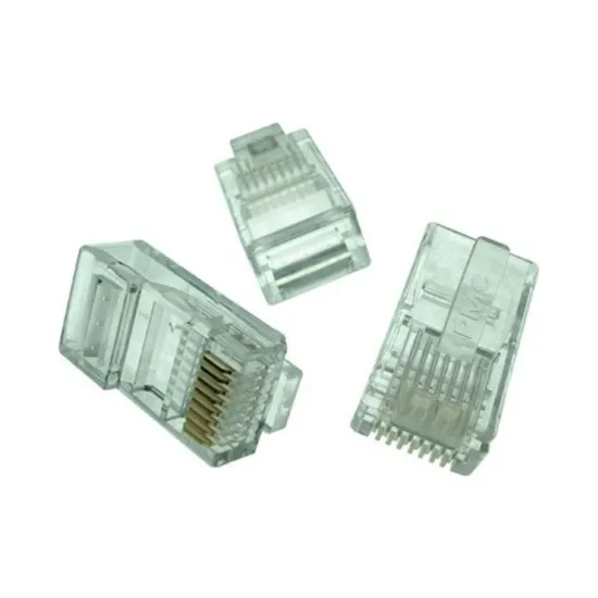 PINO JACK RJ-45 8X8 CAT.5E - 100 PC SP
