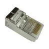 PINO JACK RJ-45 CAT.5 BLINDADO - 25 PC SP