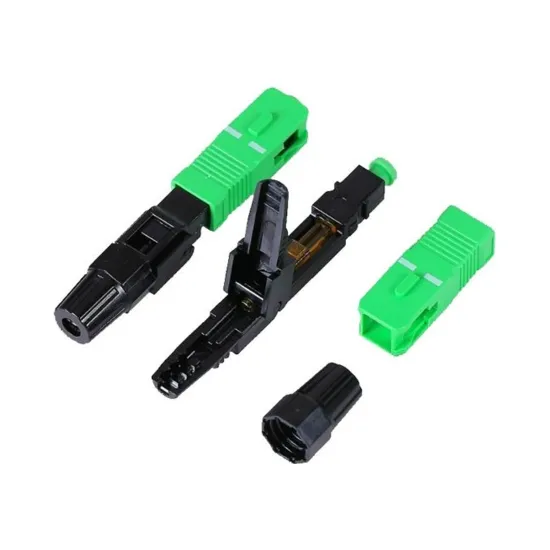 CONECTOR ÓPTICO DE CAMPO SC/APC VERDE - 10 PC SP