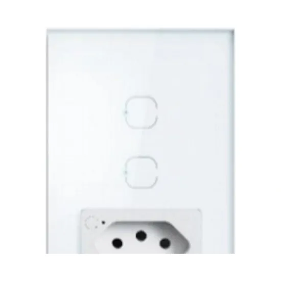 TOMADA COM INTERRUPTOR INTELIGENTE WI-FI ETS 2002 - BRANCO SP