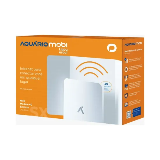 MODEM 4G EXTERNO CPE-4000SX AQUARIO SP