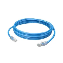 PATCH CORD U/UTP SOHOPLUS CAT.5E CMX T568A/B 5M AZUL CLARO SP