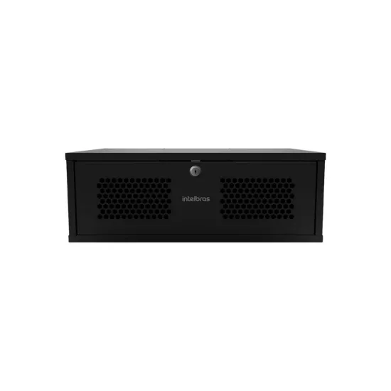 MINI RACK 03UX19PX370MM MONTADO MRM 337 PRETO INTELBRAS SP