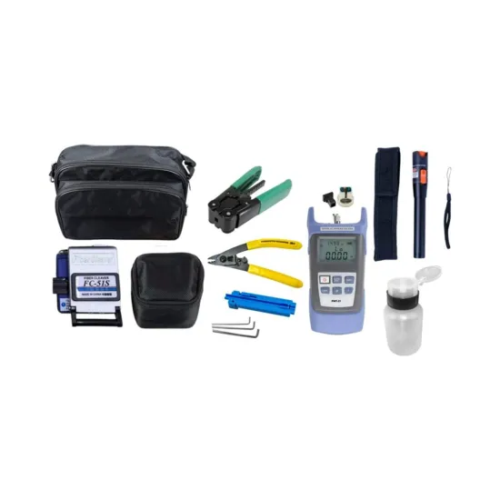 KIT FERRAMENTAS PARA FIBRA ÓPTICA FTTH SP