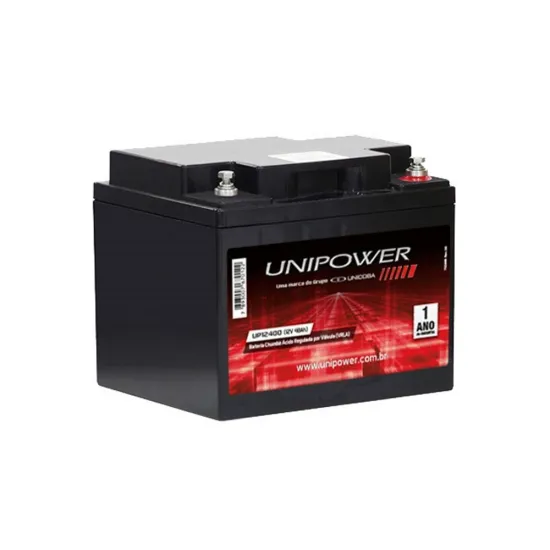 BATERIA ESTACIONARIA SELADA VRLA 12V 40AH MOD.UP12400 SP