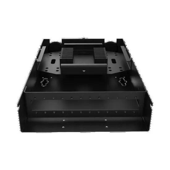 MINI DIO PAREDE 12FO VAZIO SC/LC/DX/E2 ACO PRETO STS SP