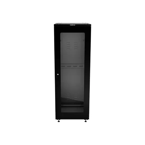 RACK DE PISO 36UX19PX670MM DESMONTADO PRETO INTELBRAS SP