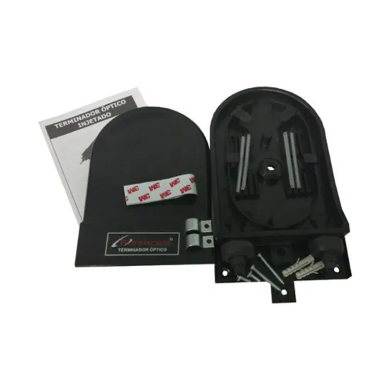 PTO TERMINADOR ÓPTICO 6FO PLASTICO PRETO SP