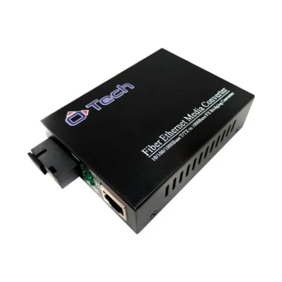 CONVERSOR DE MIDIA WDM GIGABIT MONOMODO 20KM (PAR A-B) - OTECH SP