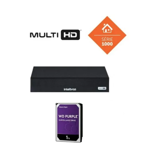 DVR MULTI HD 04 CH MHDX 1104-C C/HD 1TB SP
