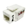 CONECTOR FÊMEA CAT6 - KEYSTONE BRANCO SP