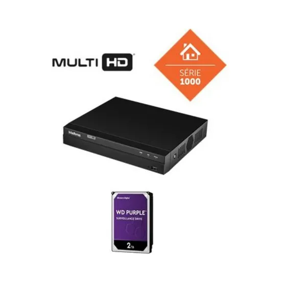 DVR MULTI HD 04 CH MHDX 1204 C/ HD 2TB MANAUS SP