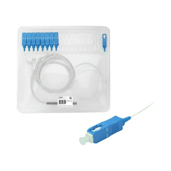 SPLITTER BALANCEADO PLC 1X8 SC/UPC CONNECT PRO - STS SP