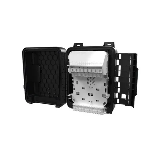 CAIXA TERMINAÇÃO ÓPTICA CTO 16 FO PRETA VAZIA FK - STS SP