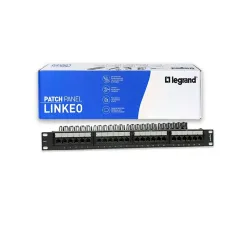 PATCH PANEL COM GUIA TRASEIRA METALICO DESCARREGADO SP