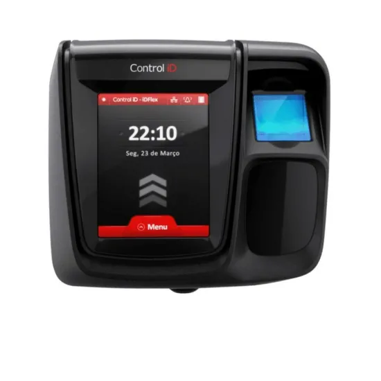 CONTROLE DE ACESSO ID FLEX PROX MIFARE 13,56MHZ+BIO+TCP/IP SP