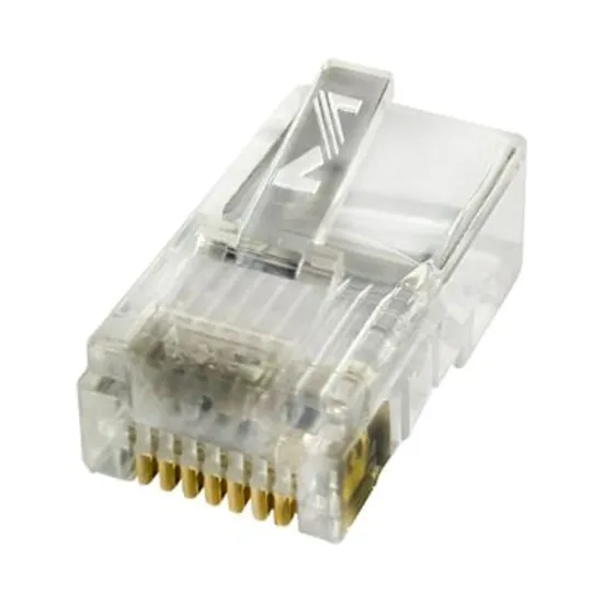 PINO JACK RJ-45 8X8 CAT 5E - 10 PC SP