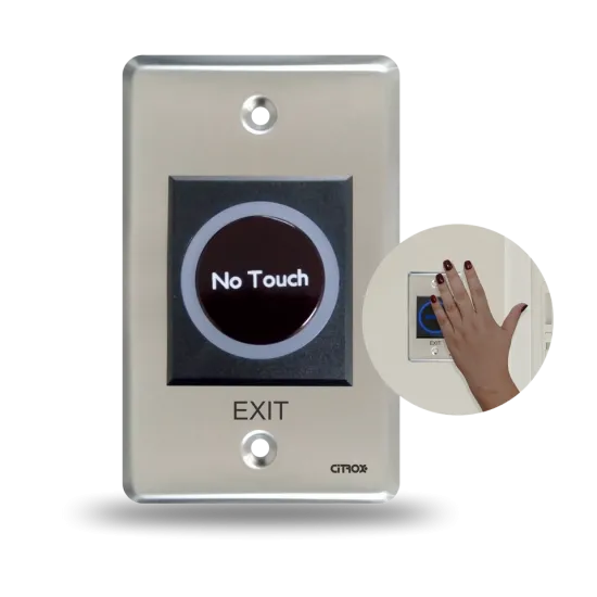 Botoeira Inox No Touch SP