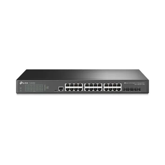 SWITCH 24 PORTAS 10/100/1000 E 4 SFP+ 10GE TL-SG3428X SP
