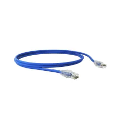 PATCH CORD U/UTP SOHOPLUS CAT.6 CMX 0.5M AZUL CLARO SP