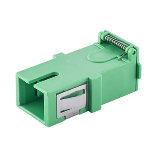 KIT ADAPTADORES ÓPTICOS SIMPLEX COM SHUTETR SM SC-APC (8PC) SP