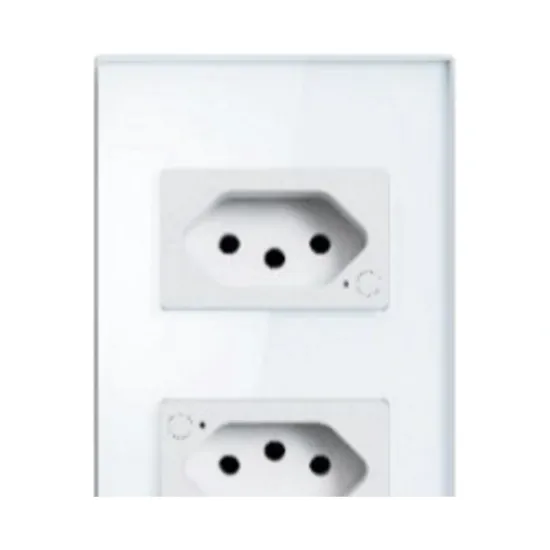 TOMADA DUPLA INTELIGENTE WI-FI - BRANCO SP