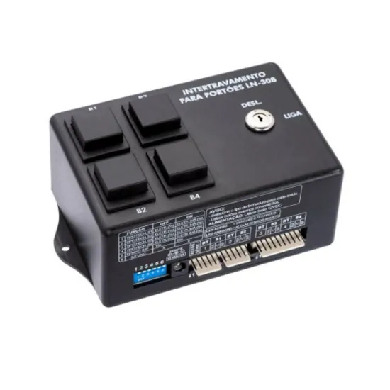 módulo DE INTERTRAVAMENTO LN-308 4 BOTOES SP