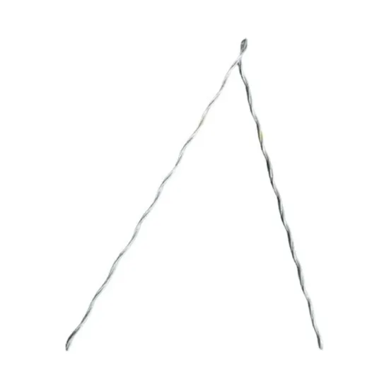 ALCA PRE FORMADA P/ CABO DROP (ARAME 1,33MM) AMARELO- ACO SP