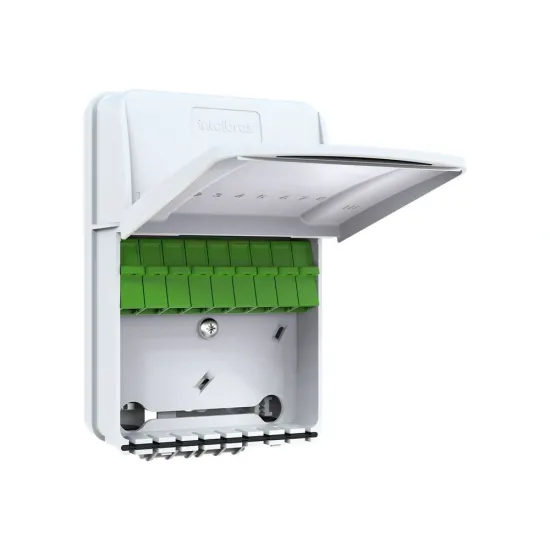 CAIXA DE DISTRIBUIÇÃO ÓPTICA INDOOR 1X8 SC/APC XFCD 808 I SP