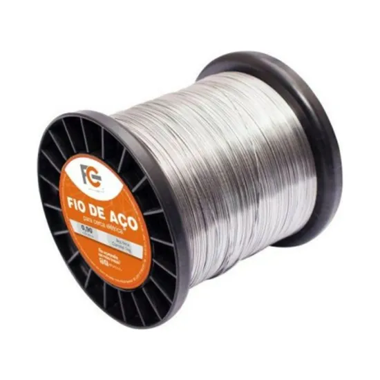 FIO DE ACO INOX 0,45MM 0,5KG SP